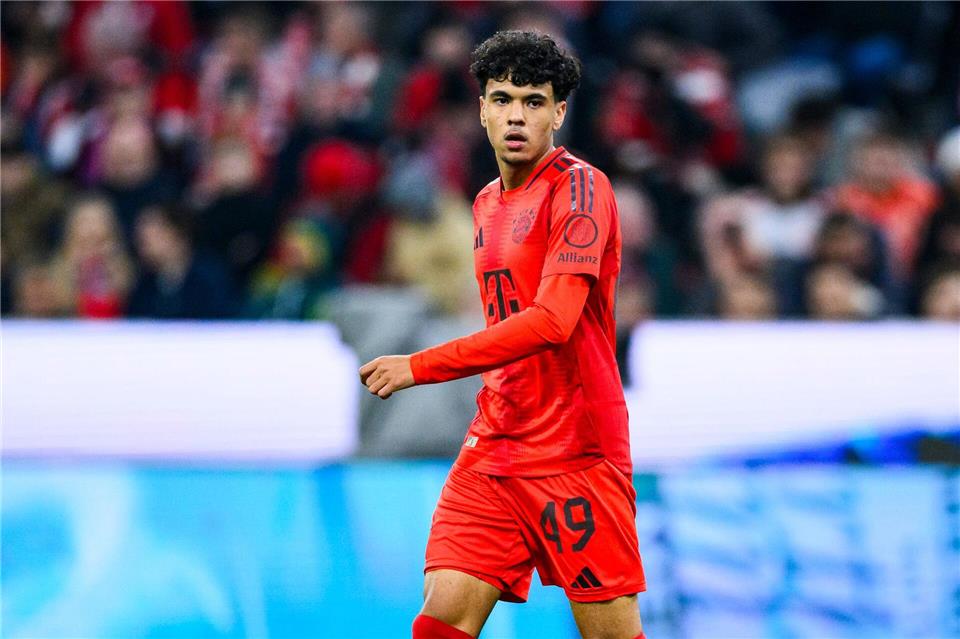 Adam Aznou verlässt den FC Bayern München.Tom Weller/dpa