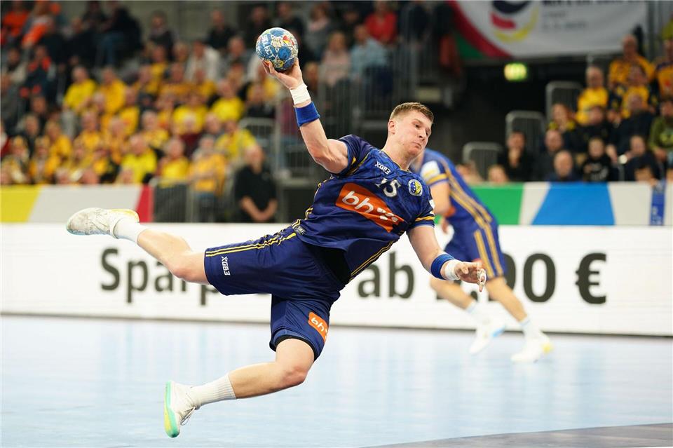 Adin Faljic wechselt zur SG Flemnsburg-Handewitt. (Archivbild)Uwe Anspach/dpa