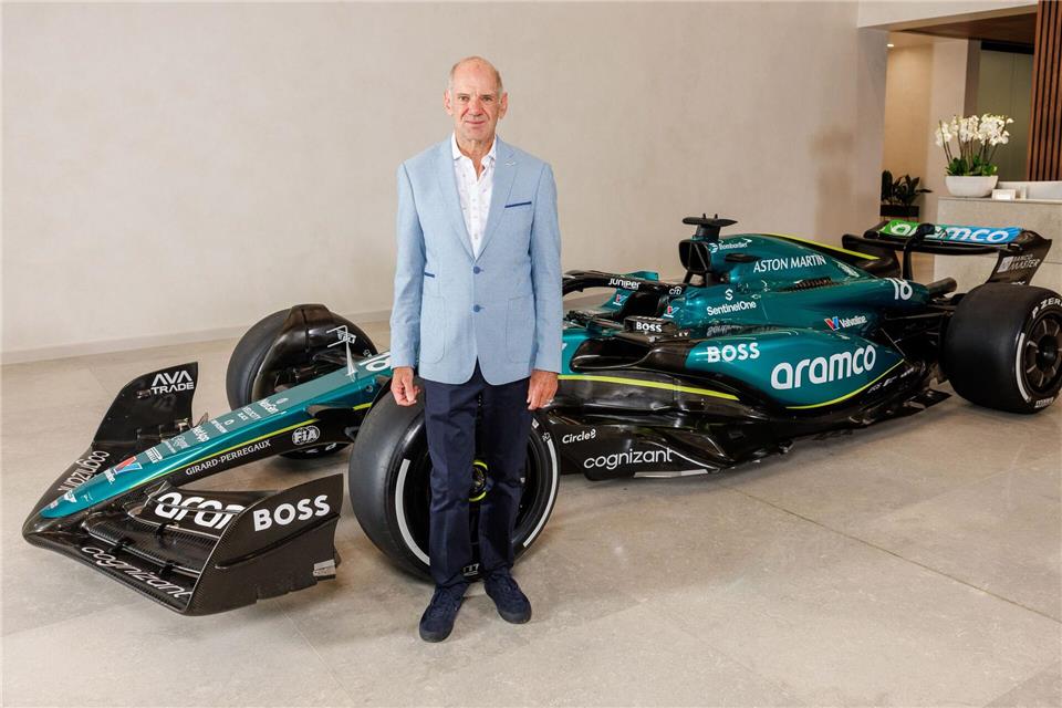 Adrian Newey wird neuer Teamchef bei Aston Martin. (Archivfoto)Aston Martin/Press Association/dpa