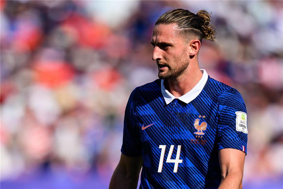 Adrien Rabiot ist im französischen Mittelfeld gesetzt. (Archivbild)Tom Weller/dpa