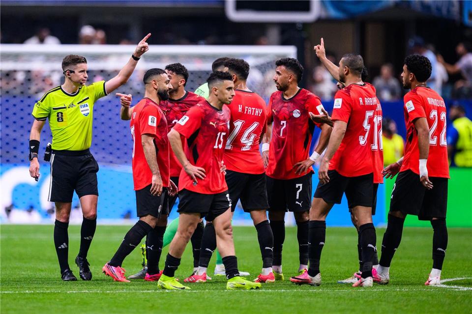 Ägypten haderte nach dem späten Achtelfinal-Aus gegen Argentinien mit dem Schiedsrichter. (Archivbild)Tom Weller/dpa
