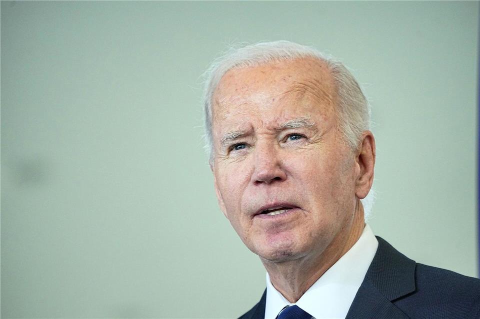 Ärzte haben beim Ex-US-Präsidenten Joe Biden Hautkrebs entfernt.(Archivbild)Michael Kappeler/dpa