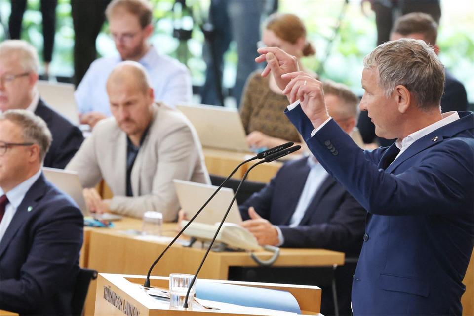 AfD-Fraktionschef Björn Höcke hat als Ministerpräsident kandidiert - und verloren.Bodo Schackow/dpa