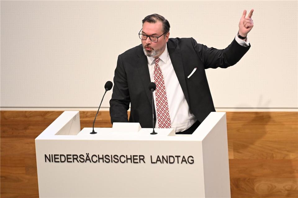 AfD-Fraktionschef Wichmann gehört für seine Partei dem bisherigen Ausschuss für Angelegenheiten des Verfassungsschutzes an.Shireen Broszies/dpa