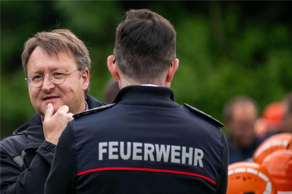 AfD-Landrat Robert Sesselmann scheitert mit einer Beschwerde gegen eine Gerichtsentscheidung nun auch vor dem Oberverwaltungsgericht in Weimar. (Archivbild)Pia Bayer/dpa