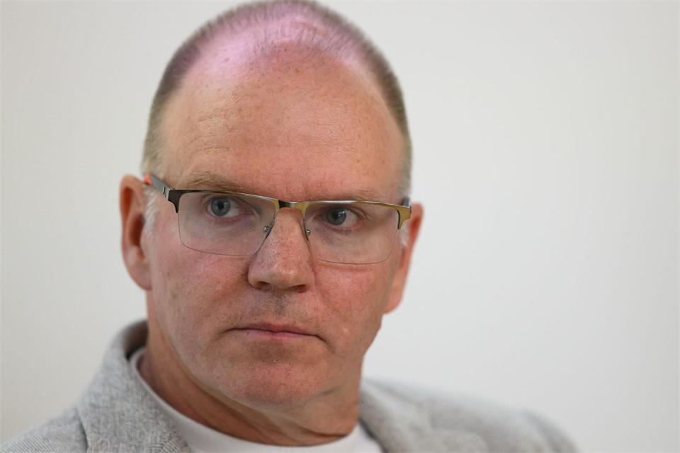 AfD-Landtagsabgeordneter Jan Scharfenort vertrat Spitzenkandidat Ulrich Siegmund beim IHK-Wahldialog. (Archivbild) Hendrik Schmidt/dpa