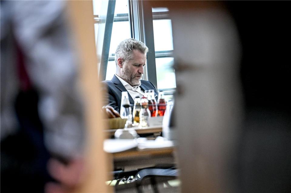 AfD-Politiker Petr Bystron hatte die Fotocollage im Sommer 2022 im Internet geteilt - damals noch auf Twitter. (Archivbild)Britta Pedersen/dpa