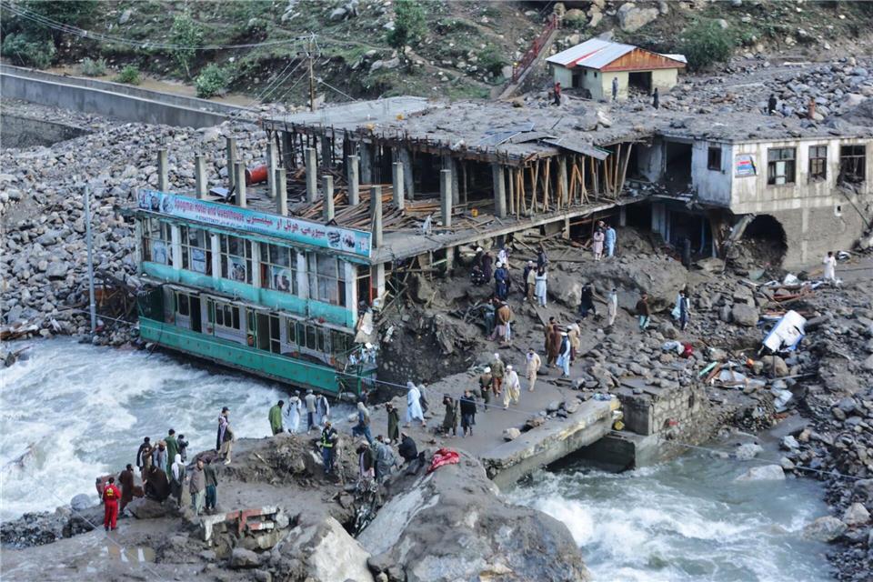 Afghanistan meldet mindestens 23 Tote nach Überflutungen.Wahidullah Kakar/AP/dpa