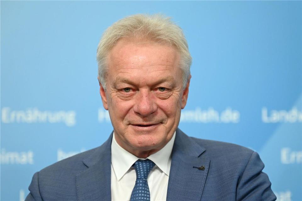 Agrarminister Rainer sieht Chancen für Bauern bei steigender Bio-Nachfrage. (Archivbild)Elisa Schu/dpa