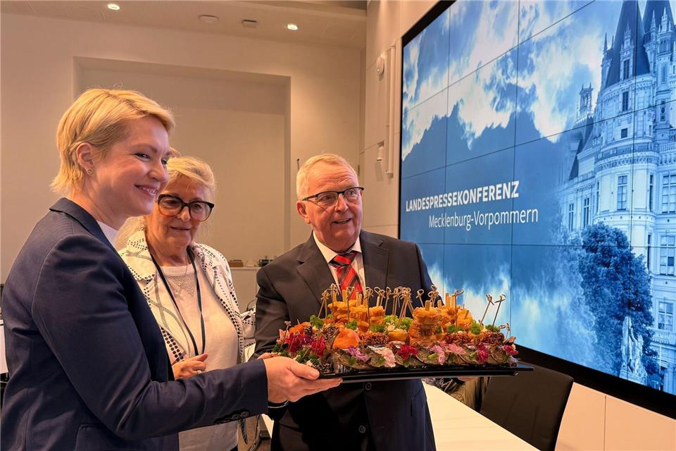 Agrarminister Till Backhaus (SPD) zieht eine erfolgreiche Zwischenbilanz der Grünen Woche 2026, bei der MV offizielles Partnerland ist. (Archivbild)Iris Leithold/dpa