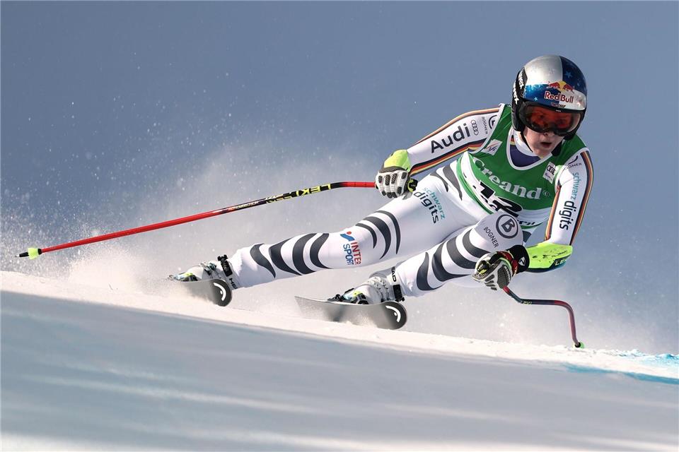 Aicher wirkt von den zwei Olympia-Medaillen beflügelt.Gabriele Facciotti/AP/dpa