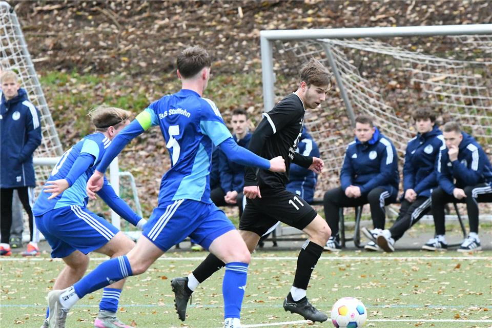 Aktivposten: Carlos Schmidt erzielte gegen Stadtlohn zwar keinen Treffer, stellte die beste Abwehr der Liga aber ein ums andere Mal vor schwere Aufgaben.