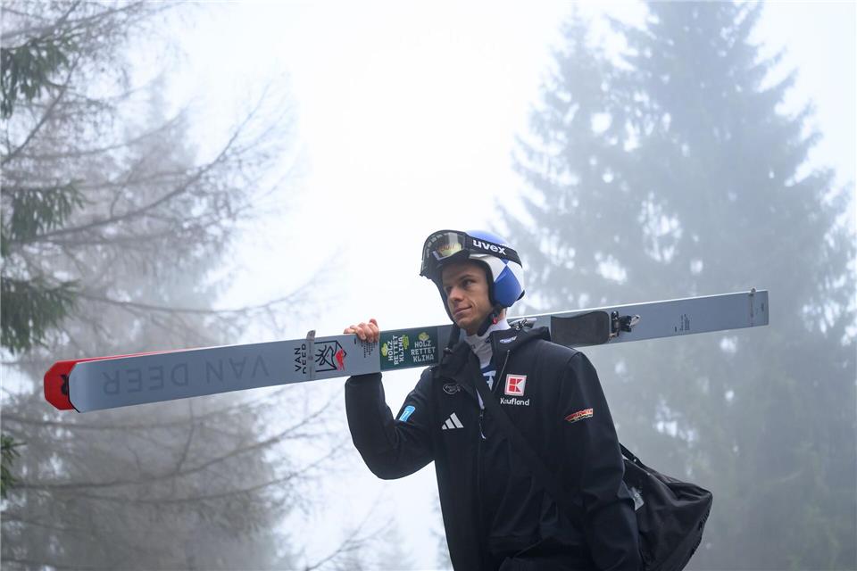 Aktuell ratlos: Olympiasieger Andreas Wellinger.Hendrik Schmidt/dpa
