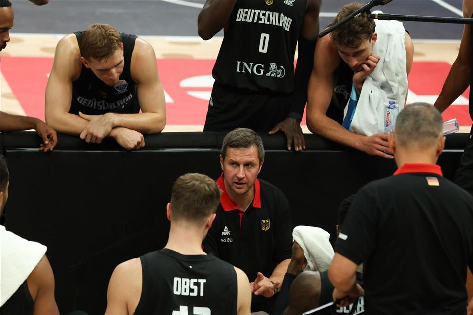 Alan Ibrahimagic vertrat Bundestrainer Alex Mumbru zuletzt wegen einer Erkrankung.Matthias Stickel/dpa