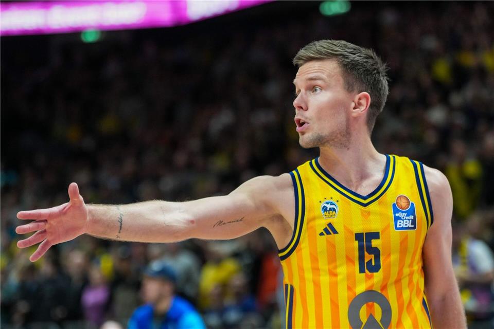 Alba-Spielmacher Martin Hermannsson überrascht die schnelle Entwicklung. (Archiv)Soeren Stache/dpa