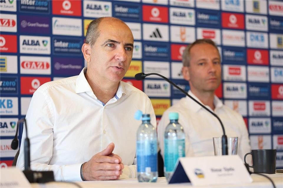 Alba-Sportdirektor Himar Ojeda sieht sein Team noch lange nicht am Ende der EntwicklungAndreas Gora/dpa