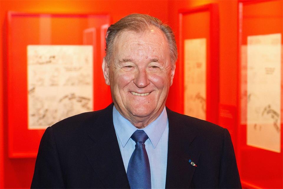 Albert Uderzo wurde als Miterfinder der Figuren Asterix und Obelix weltberühmt. Er starb am 24. März 2020 im Alter von 92 Jahren im Pariser Vorort Neuilly.picture alliance / dpa