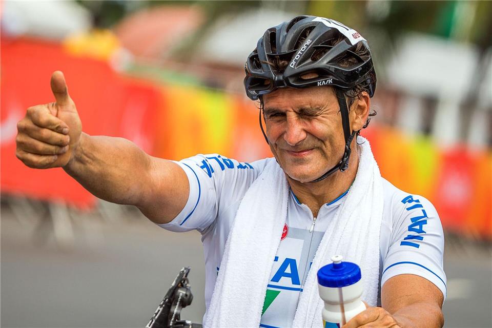 Alessandro Zanardi feierte als Parasportler viele Erfolge. (Archivbild)Jens Büttner/dpa-Zentralbild/dpa