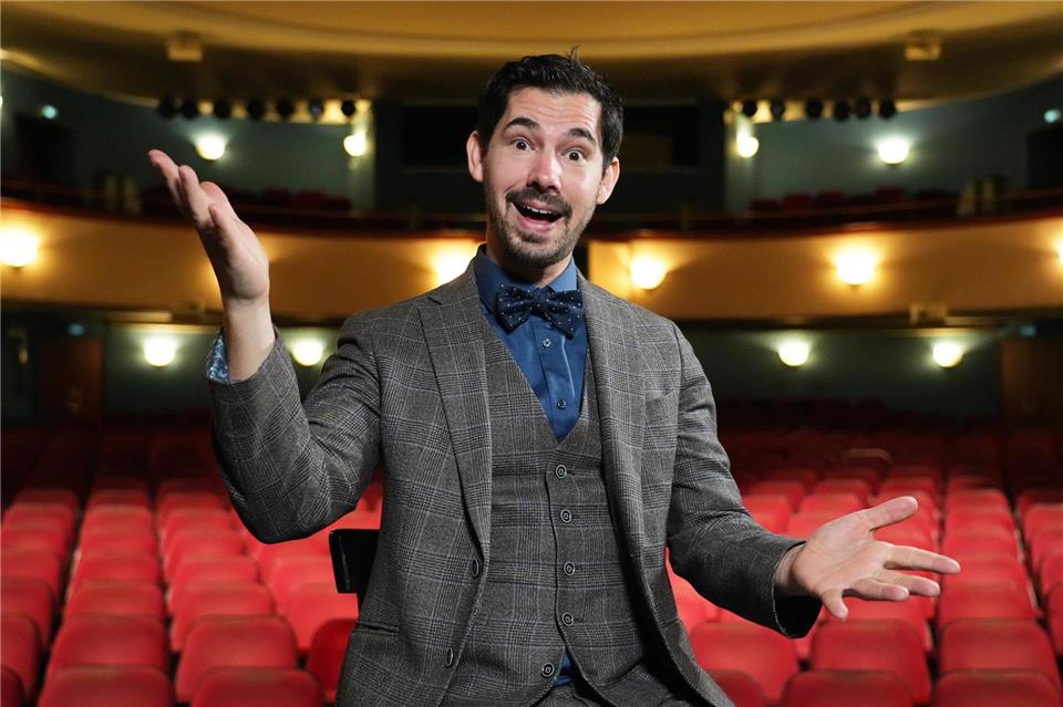 Alexander Merk tritt seit Jahren als Zauberer auf.Manuel Genolet/dpa