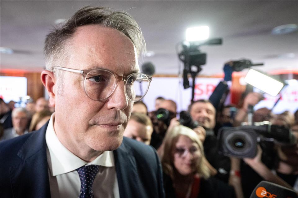 Alexander Schweitzer hat die Landtagswahl unerwartet deutlich verloren.Boris Roessler/dpa