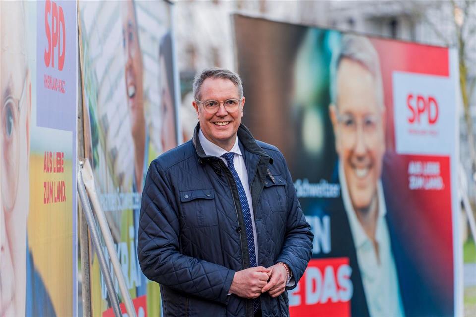 Alexander Schweitzer will Regierungschef in Rheinland-Pfalz bleiben. (Archivbild)Andreas Arnold/dpa