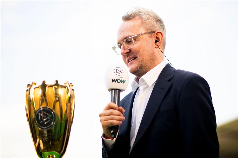Alexander Wehrle hat auf die Proteste der Fans gegen den DFB reagiert.Julius Frick/dpa