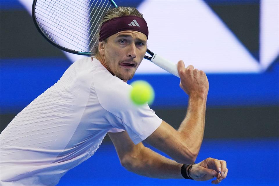 Alexander Zverev bleibt in der Erfolgsspur.Ng Han Guan/AP/dpa