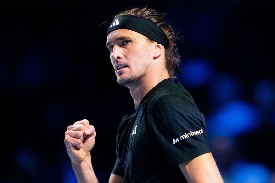 Alexander Zverev fand nach einem schwachen zweiten Satz zurück ins Match.Georg Hochmuth/APA/dpa