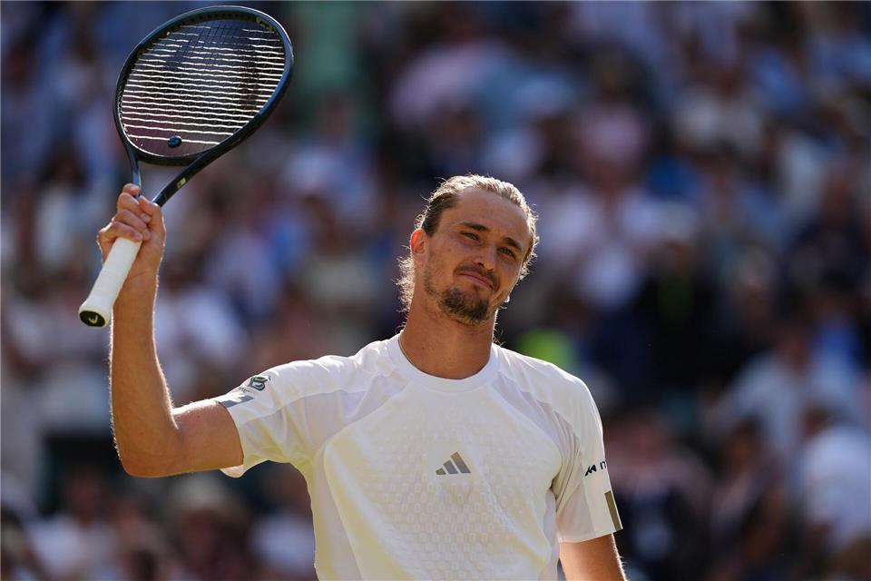 Alexander Zverev fühlt sich bereit für sein Wimbledon-Viertelfinale.Ben Whitley/PA Wire/dpa