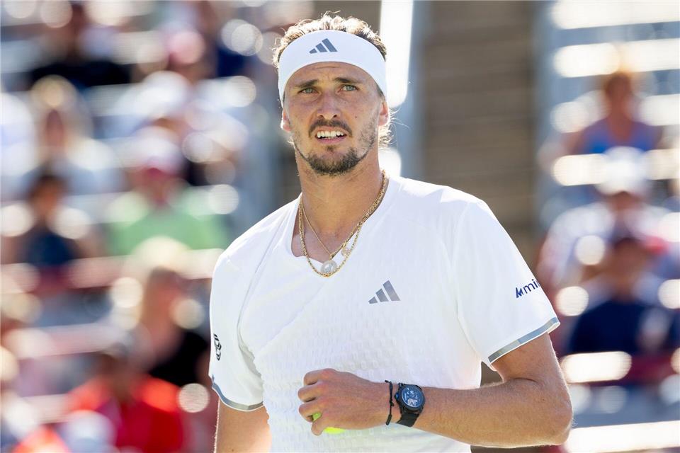 Alexander Zverev hatte in seinem Auftaktspiel in Cincinnati viel Mühe. (Archivbild)Yannick Legare/ZUMA Press Wire/dpa
