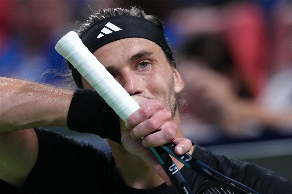 Alexander Zverev ist auch in Shanghai früh ausgeschieden.Andy Wong/AP/dpa