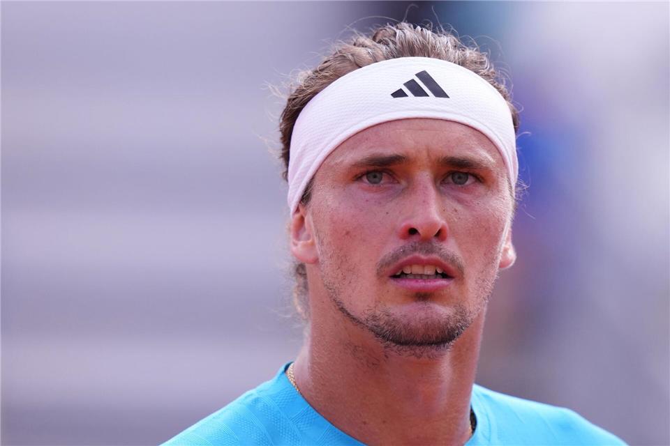 Alexander Zverev möchte bei den French Open topfit sein. Startet er deswegen nicht in Hamburg?Alfredo Falcone/LaPresse/AP/dpa