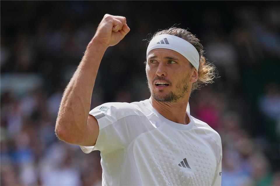 Alexander Zverev schaltet sein Handy bei Grand-Slam-Turnieren aus.Kirsty Wigglesworth/AP/dpa