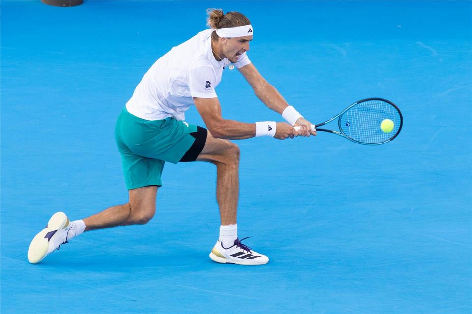 Alexander Zverev schied im Mixed-Wettbewerb der US Open früh aus. (Archivbild)Wally Nell/ZUMA Press Wire/dpa