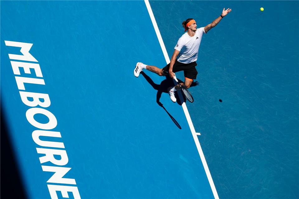 Alexander Zverev siegte zum Auftakt letztlich mühelos.Frank Molter/dpa