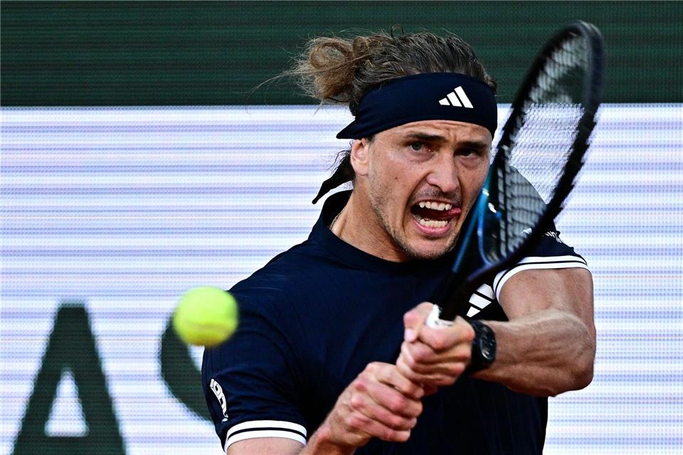 Alexander Zverev stand sich in seiner Karriere schon öfter selbst im Weg. Julien De Rosa/AFP/dpa