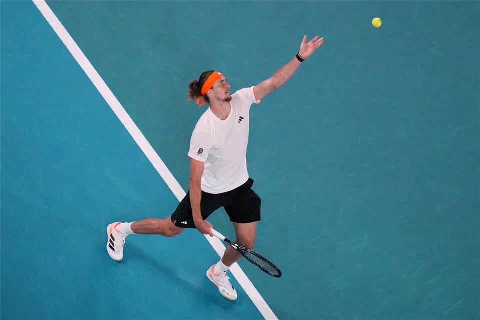 Alexander Zverev steht bei den Australian Open im Halbfinale.Dita Alangkara/AP/dpa
