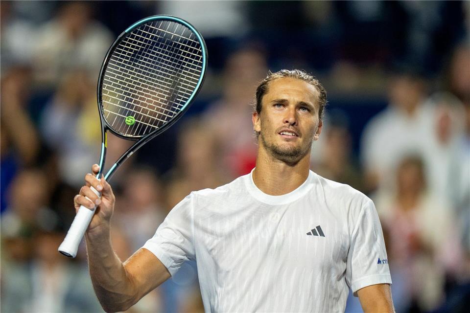 Alexander Zverev steht beim Masters in Cincinnati im Achtelfinale (Archiv-Foto). Frank Gunn/The Canadian Press/AP/dpa