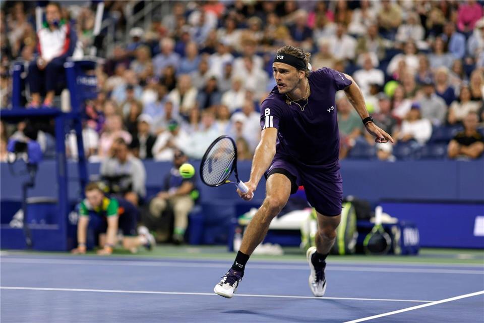 Alexander Zverev trifft bei den US Open nun auf den Kanadier Felix Auger-Aliassime.Adam Hunger/AP/dpa