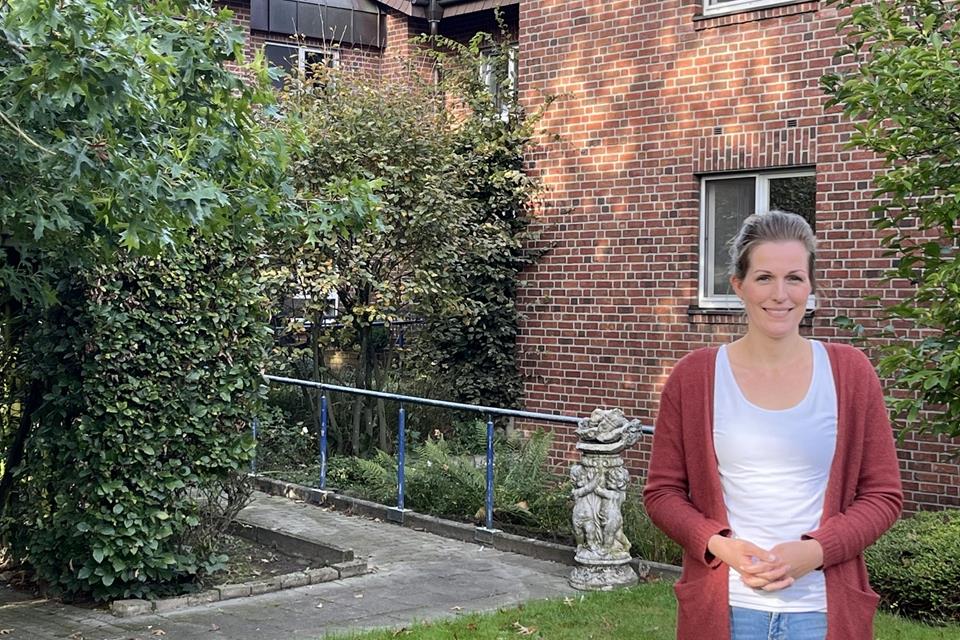 Alina Schlüß ist die neue Leiterin des Seniorenhases St. Martin, in dem sie bereits den Pflegedienst geleitet hat.