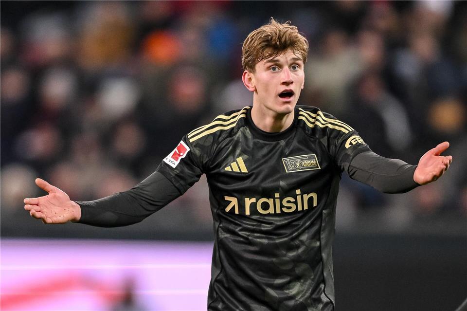 Aljoscha Kemlein wartet mit Union Berlin seit Dezember auf einen Sieg. (Archivbild)Harry Langer/dpa