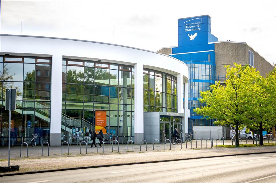 Alle 18 Hochschulen wie hier die Universität Oldenburg sollen von dem Investitionsprogramm profitieren, sagt Wissenschaftsminister Falko Mohrs (SPD). Sina Schuldt/dpa