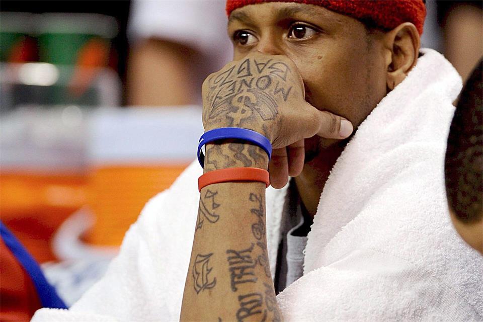 Allen Iverson war in seiner Karriere ein spektakulärer Basketballer und auch modische Stilikone. (Archivbild)picture alliance / dpa