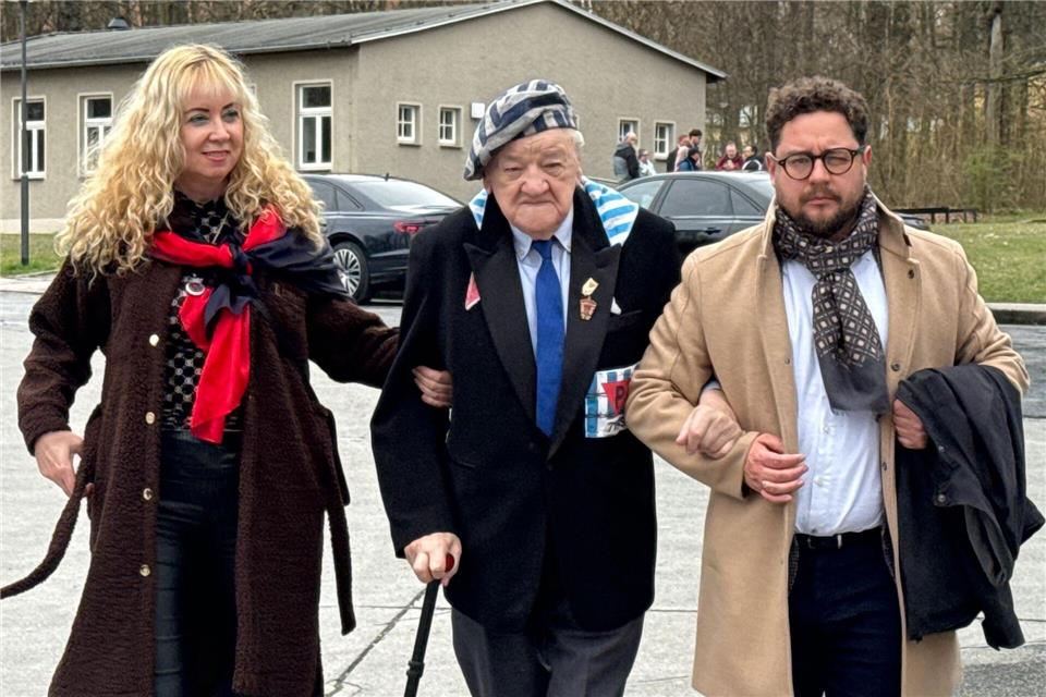 Alojzy Maciak hat das Konzentrationslager Buchenwald überlebt. Bodo Schackow/dpa