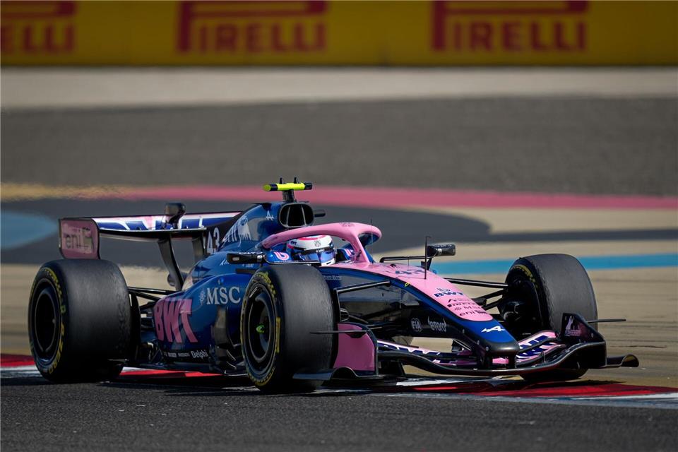 Alpine Racing wird in der kommenden Formel-1-Saison den Namen der Luxusmarke Gucci tragen. (Archivbild)Altaf Qadri/AP/dpa