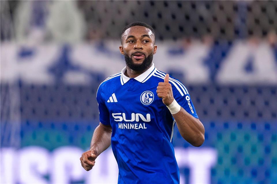 Als Dzeko-Ersatz ins Spitzenspiel: Moussa Sylla soll in Darmstadt erstmals seit zwei Monaten wieder in der Schalker Startelf stehen (Archivbild). David Inderlied/dpa