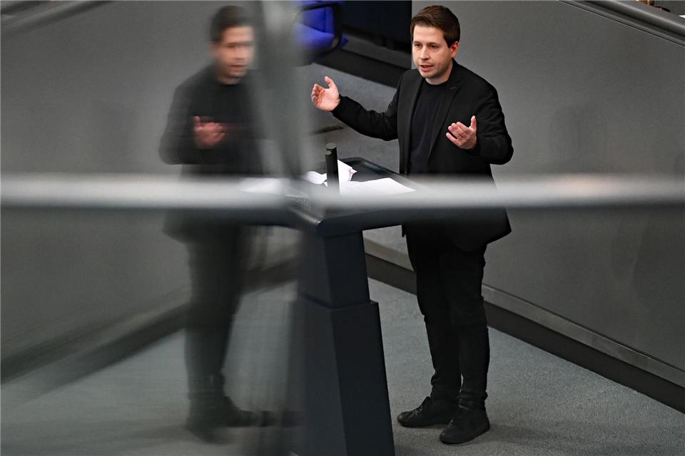 Als Generalsekretär und Abgeordneter war Kevin Kühnert für die SPD in der ersten Reihe aktiv –  heute arbeitet er als Finanzlobbyist. (Archivbild)Philipp Znidar/dpa