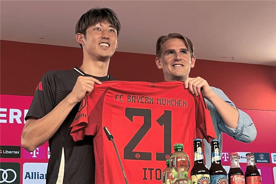 Als Japaner beim FC Bayern unter Vertrag: Hiroki Ito. (Archivfoto)Christian Kunz/dpa