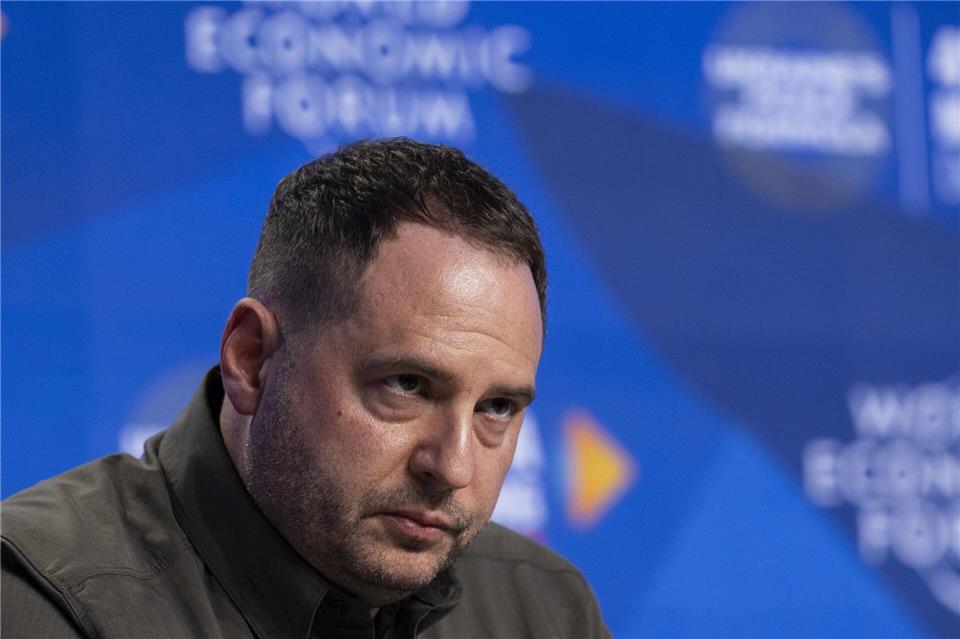 Als Präsidialamtschef war Andrij Jermak auch an den Verhandlungen um eine Beendigung des russischen Angriffskrieges gegen die Ukraine beteiligt. (Archiv)Gian Ehrenzeller/KEYSTONE/dpa