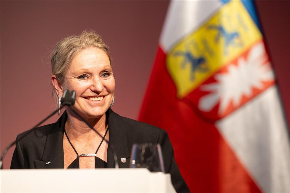 Als Schwimmerin gewann Kirsten Bruhn elf paralympische Medaillen.Ulrich Perrey/dpa